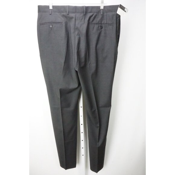 Burberry London Gray S100s Wool Dress Pants Trousers 58 EU Brand NEW - Picture 4 of 8